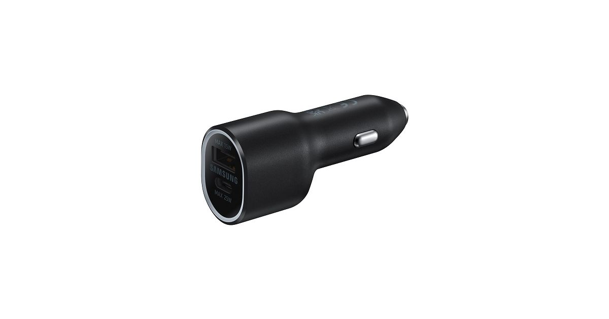 SAMSUNG CAR CHARGER DUO 40W BLACK