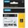 Rhino Pro mark Permanent Tape 19mm white text black tape5.5m