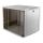 19" cabinet, 9U, 540x450mm, standing wall mount, glass