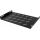 Fixed shelf, 1U, 275mm deep, max 60kg, black