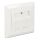 Keystone Wall Outlet 2 Port
