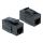 Delock Keystone Module RJ45 jack > RJ45 jack Cat.6A UTP black