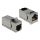 Keystone Module RJ45 jack > RJ45 jack Cat.6 90°