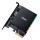 M.2 PCIe/SATA SSD PCI-E adapter, RGB, M key/B+M key, black