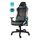 DC410 RGB Gaming chair in PU-leather. 332 LED Modes, black