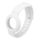 Apple AirTag silicone wristband, white