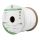 U/UTP Cat6a installation cable, 100m, 500MHz, LSZH, white