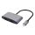 USB-C to HDMI/USB-A, 4K 60Hz, USB-C PD 3.0 100 W, space grey