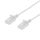U/UTP Cat6 patch cable slim, 2.6 mm?, 1.5m, 500MHz, white
