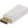 DisplayPort to HDMI adapter, white, 4K UHD at 30Hz