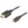 HDMI High Speed cable with Ethernet, HDMI Type A - HDMI Micr