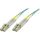 OM3 Fiber cable, LC - LC, duplex, multimode, 50/125, 12m