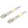 OM4 Fiber cable, LC - LC, 50/125, duplex, multimode, 5m