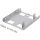 Mounting frame, 2x2.5" HDD to 3.5", silver