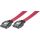 SATA/SAS cable, lock-clip, straight-straight, 0.5m