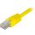 F/UTP Cat6 patch cable, LSZH, 1.5m, yellow