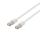 U/FTP Cat6a patch cable 15m 500MHz Deltacertified LSZH white