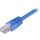 F/UTP Cat6 patch cable 3m, blue
