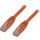 U/UTP Cat6 patch cable, LSZH, 1.5m, orange