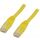 U/UTP Cat6 patch cable, LSZH, 20m, yellow