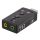 USB audio card, 7.1, mute, volume, 2x3.5mm, mic/headphone