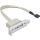 Slot bracket USB 2.0 low profile 2 port