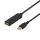 PRIME USB 2 extens cable active TypeA ma>TypeA fe 3m black