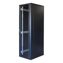 System G 19" cabinet 42U 600x1200 glass door perated 800kg