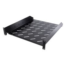 19 "fixed shelf, 2U, 550mm deep, for 600 / 800x800 cabinets