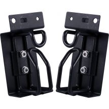 Cable holder for 19" mounting, metal loop, 2-pack
