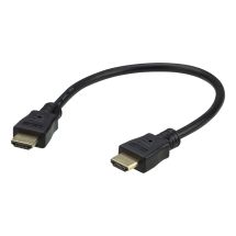 0.3M HDMI 2.0 Cable M/M 30AWG, black