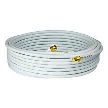 SM10 SMA female  SMA male cable 10m RG58 50? impedance white