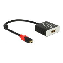 DeLOCK USB-C - HDMI-sovitin, 4K 60Hz, USB-C uros, HDMI naaras, m