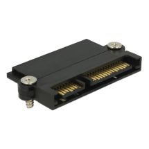 Connector SATA with NSS function and plastic clip