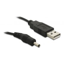 USB power cable USB 2.0 Type A ma DC 3.5x1.35mm 1.5m black