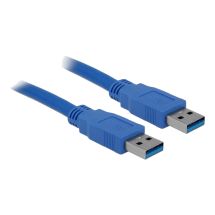 Cable USB 3.0 Type-A male > USB 3.0 Type-A male 1.5 m blue