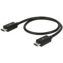 Power Sharing Cable Micro USB-B male > Micro USB-B male OTG