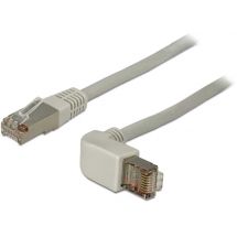 Cat.6A SSTP-Cable, angled - straight contact, 2 m