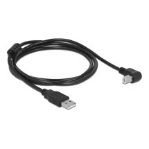 Cable USB 2.0 Type-A male > USB 2.0 Type-B male angled 1.5 m