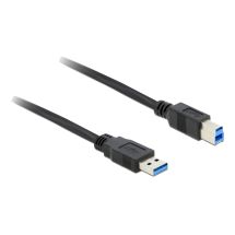 Cable USB 3.0 Type-A male > USB 3.0 Type-B male 0.5 m black