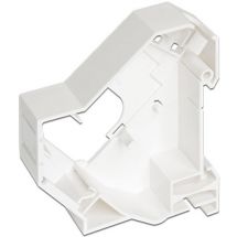 DeLOCK Keystone modulhållare för montering på DIN-skena, vit