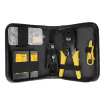 Network Toolkit for RJ45 and RJ11, black