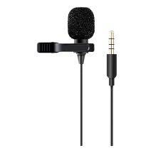 Lavalier microphone  smartphone tablets and laptops 2m cable