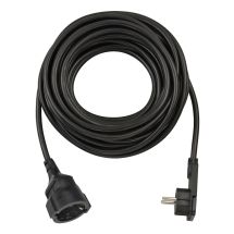 Short Extension Cable, Angled Flat Plug 10m H05VV-F3G1.5