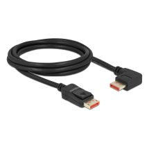 DisplayPort cable male> male 90° right angled 8K 60 Hz 2m