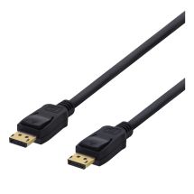 DisplayPort cable, 1.5m, 4K UHD, DP 1.2, black