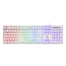 WK75 RGB keyboard 105 keys Nordic membrane switches orange