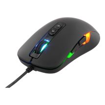 DM110 Optical gaming mouse, 7 buttons, breathing LEDs, black