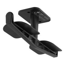 Headset hanger for two headsets, ABS plastic, 3M adhesive pa