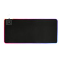 Extra wide RGB mouse pad with wireless charging, neoprene 10